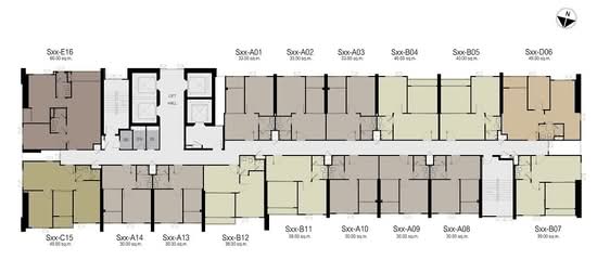 Life Sukhumvit 48 - Site Plan