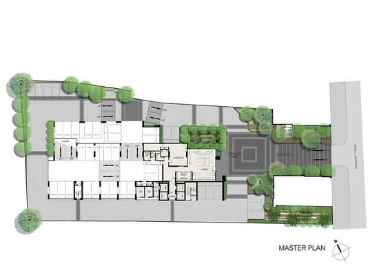 The Line Sukhumvit 71 - Site Plan