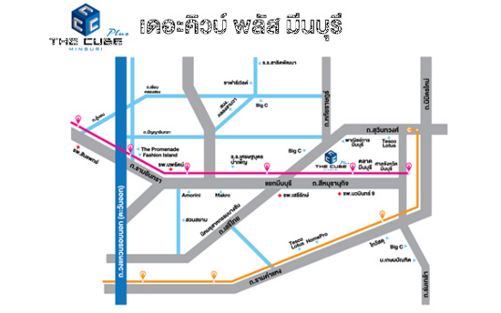 The Cube Plus Minburi - Site Plan