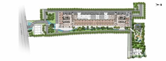 One9Five Asoke-Rama 9 : วัน ไนน์ ไฟว์ อโศก-พระราม 9 - Site Plan
