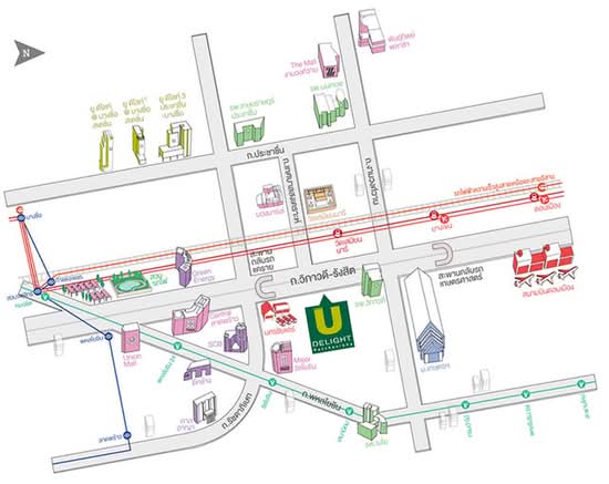 U Delight Ratchavibha : ยู ดีไลท์ รัชวิภา - Site Plan