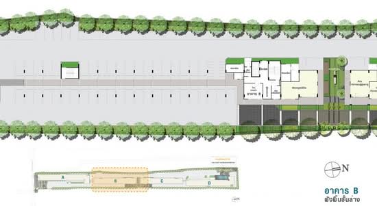 Lumpini Ville Sukhumvit 76-Bearing Station : ลุมพินี วิลล์ สุขุมวิท 76-แบริ่ง สเตชั่น - Site Plan