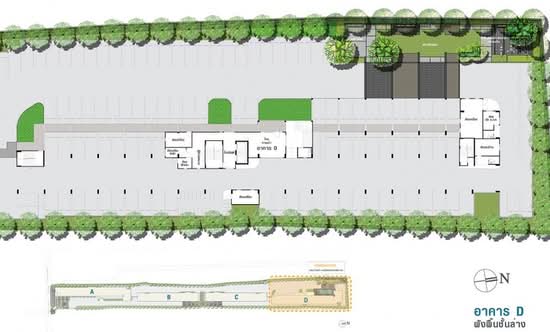 Lumpini Ville Sukhumvit 76-Bearing Station : ลุมพินี วิลล์ สุขุมวิท 76-แบริ่ง สเตชั่น - Site Plan