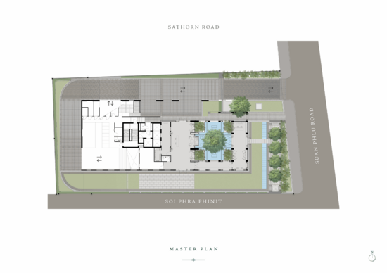 The Reserve Sathorn - Site Plan