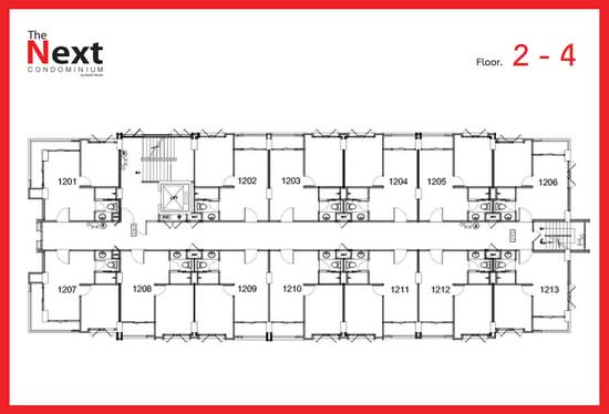 The Next 1 Ruamchok : เดอะ เน็กซ์ 1 รวมโชค - Site Plan