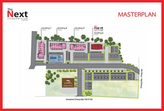 The Next 1 Ruamchok : เดอะ เน็กซ์ 1 รวมโชค - Site Plan