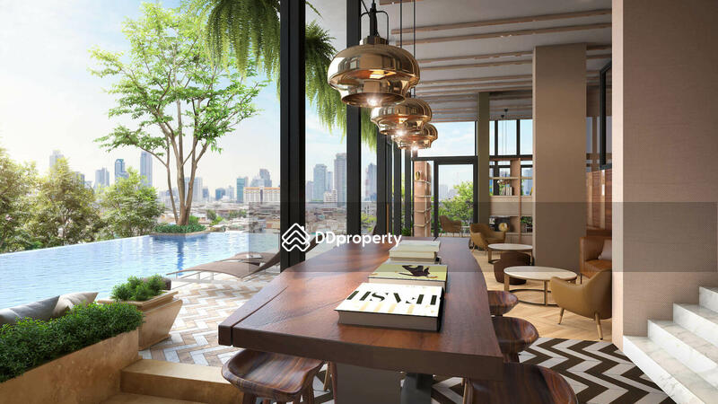 For Rent - Brown Condo Huaikwang, Bangkok
