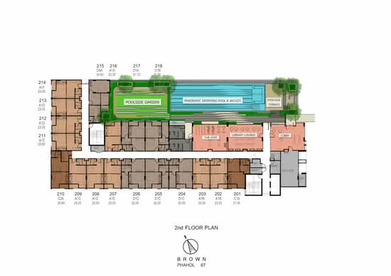 Brown Condo Phaholyothin 67 : บราวน์ คอนโด พหลโยธิน 67 - Site Plan