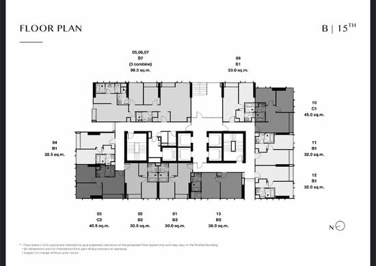 Park Origin Thonglor - Site Plan