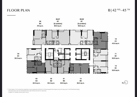 Park Origin Thonglor - Site Plan