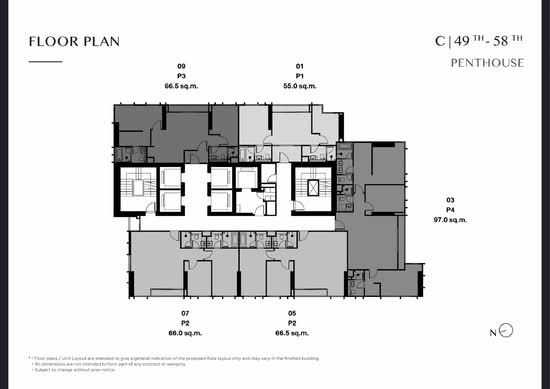 Park Origin Thonglor - Site Plan