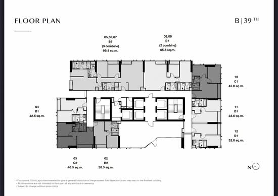 Park Origin Thonglor - Site Plan