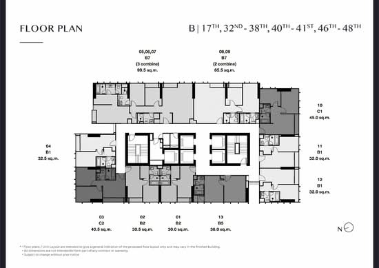 Park Origin Thonglor - Site Plan