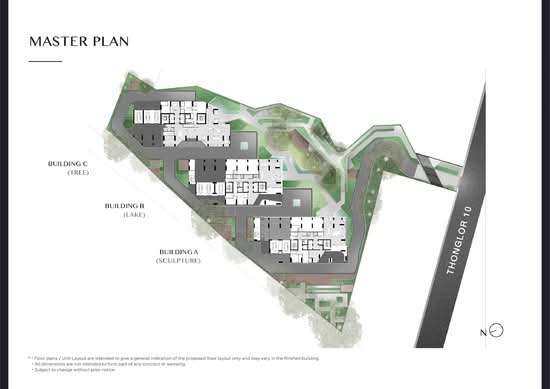 Park Origin Thonglor - Site Plan