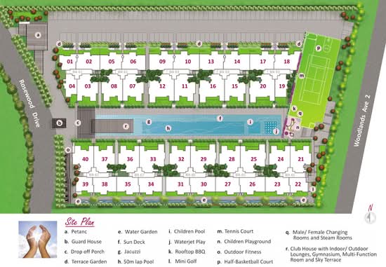 Rosewood Suites - Site Plan