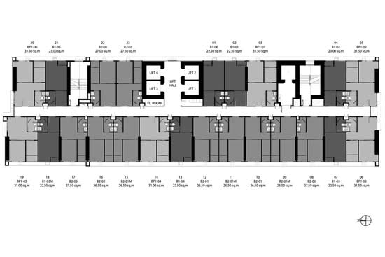 Knightsbridge Prime Onnut : ไนท์บริดจ์ ไพร์ม อ่อนนุช - Site Plan