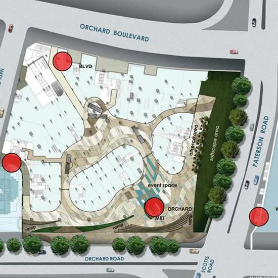 ION Orchard - Site Plan