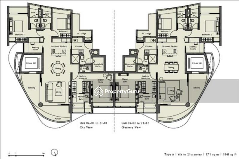 3BR   Reading Room Apartment