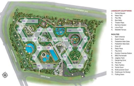 The Interlace - Site Plan