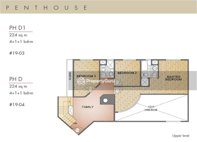 Type D Penthouse - Upper Level