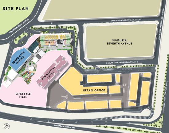 Sunsuria Forum - Site Plan - iProperty.com.my