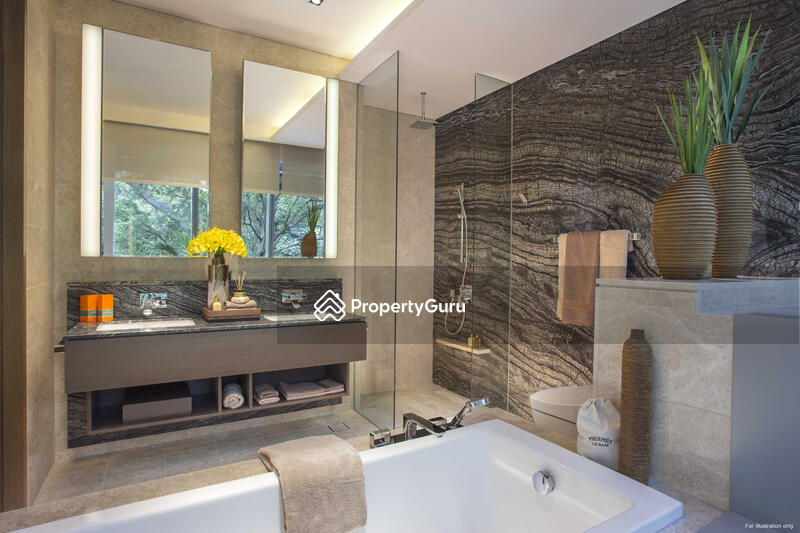 Luxurious master bathroom