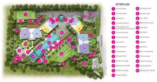 Gramercy Park - Site Plan