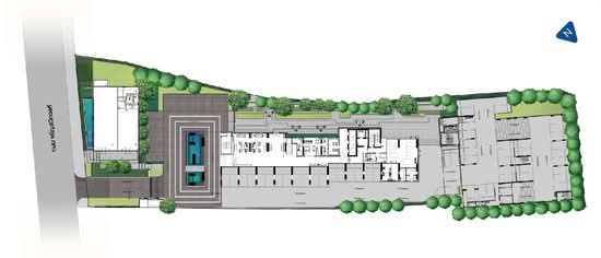 De Lapis Charan 81 - Site Plan