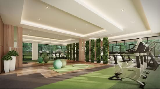 Beautiful view of Luxury Condos With Green Space