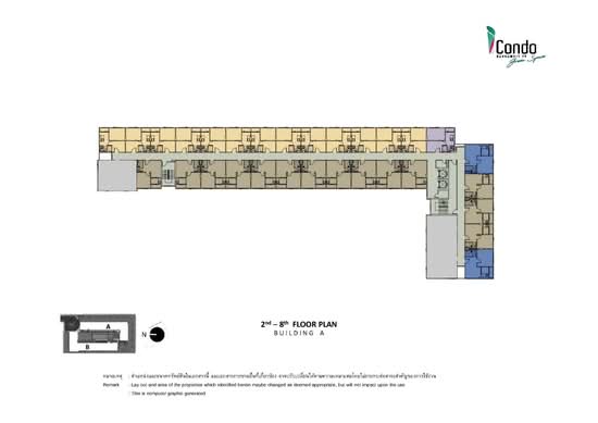 iCondo Green Space Sukhumvit 77 - Site Plan