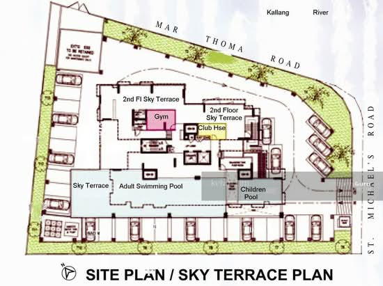 St Michael Regency - Site Plan