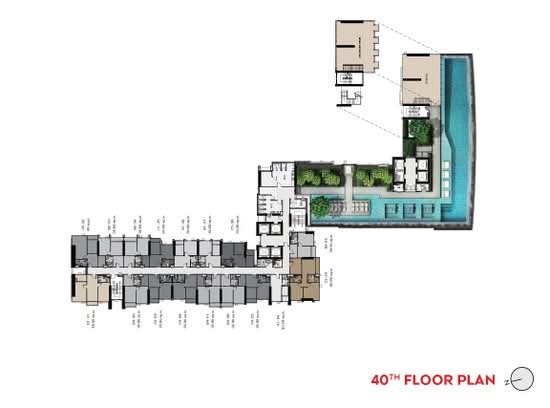 Life Asoke Hype - Site Plan