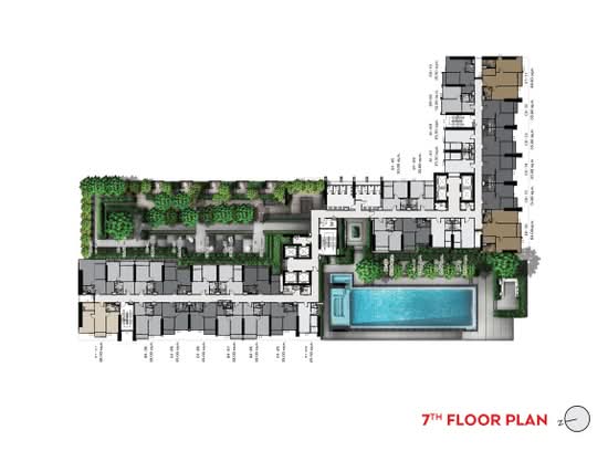 Life Asoke Hype - Site Plan