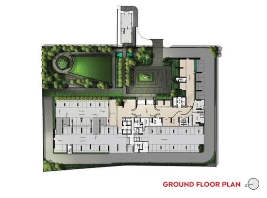 Life Asoke Hype - Site Plan