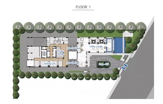 Hyde Heritage Thonglor - Site Plan