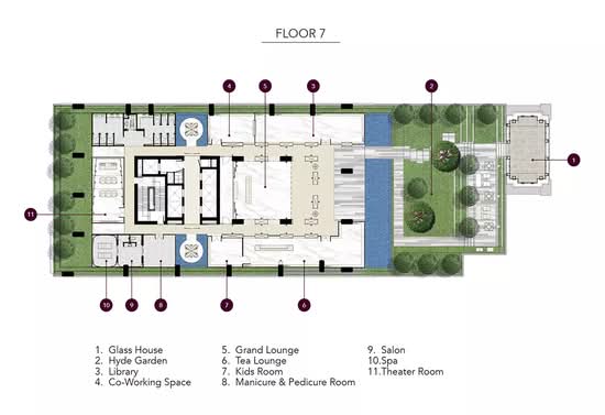 Hyde Heritage Thonglor - Site Plan