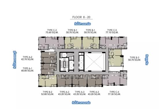 Hyde Heritage Thonglor - Site Plan