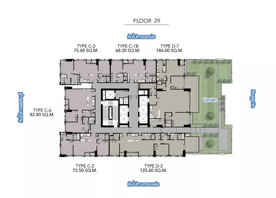 Hyde Heritage Thonglor - Site Plan