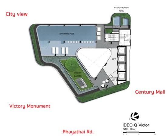 IDEO Q Victory : ไอดีโอ คิว วิคตอรี่ - Site Plan
