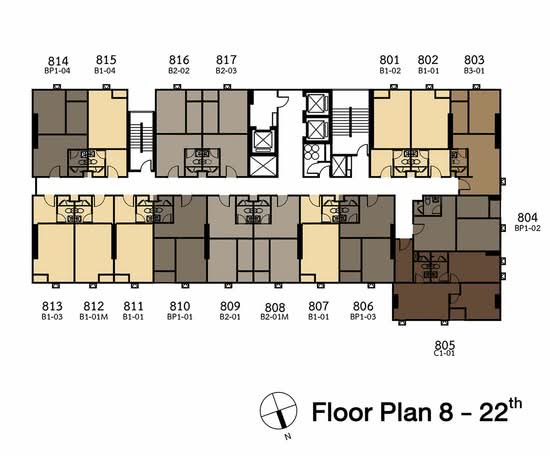 Knightsbridge Collage Sukhumvit 107 : ไนท์บริดจ์ คอลลาจ สุขุมวิท 107 - Site Plan
