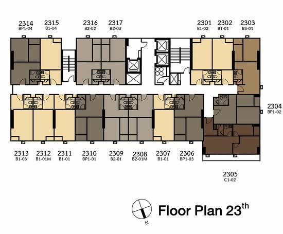 Knightsbridge Collage Sukhumvit 107 : ไนท์บริดจ์ คอลลาจ สุขุมวิท 107 - Site Plan