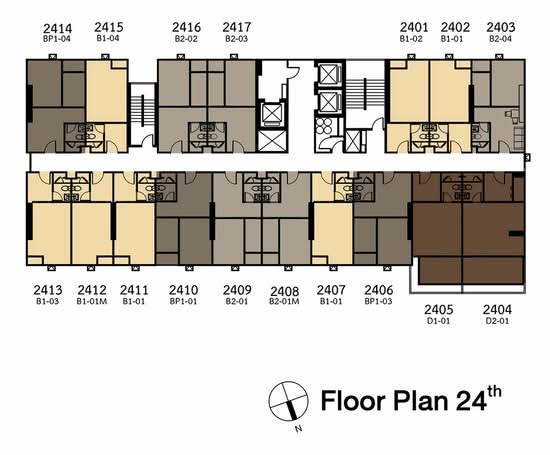 Knightsbridge Collage Sukhumvit 107 : ไนท์บริดจ์ คอลลาจ สุขุมวิท 107 - Site Plan