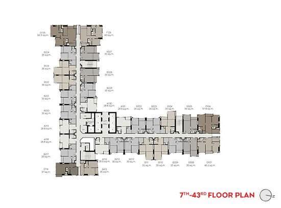 Life Ladprao Valley : ไลฟ์ ลาดพร้าว แวลลีย์ - Site Plan