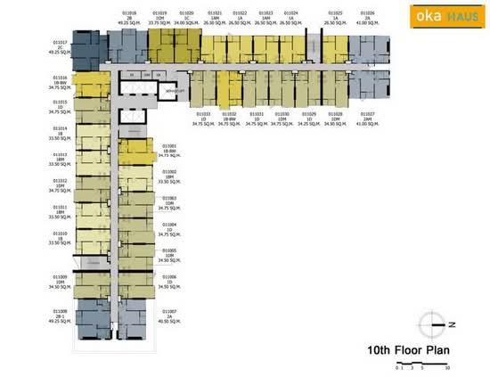 Oka Haus Sukhumvit 36 - Site Plan