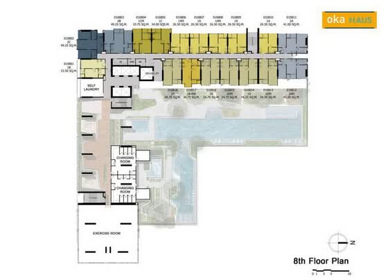 Oka Haus Sukhumvit 36 - Site Plan