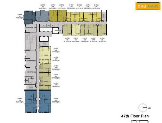 Oka Haus Sukhumvit 36 - Site Plan