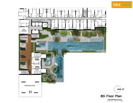 Oka Haus Sukhumvit 36 - Site Plan