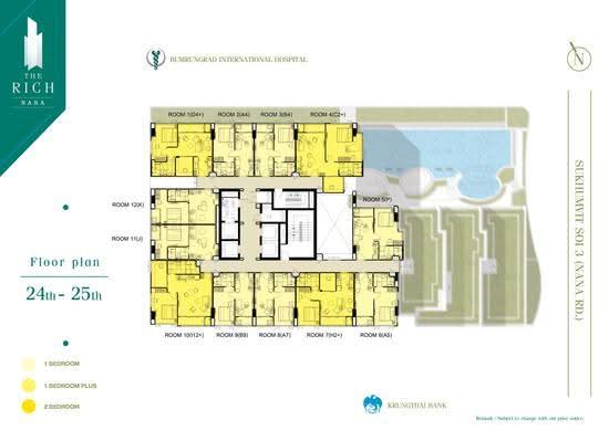 The Rich Nana : เดอะริช นานา - Site Plan