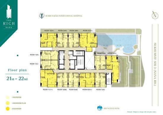 The Rich Nana : เดอะริช นานา - Site Plan
