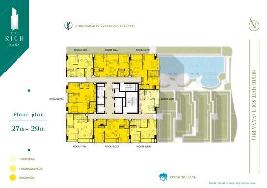 The Rich Nana : เดอะริช นานา - Site Plan